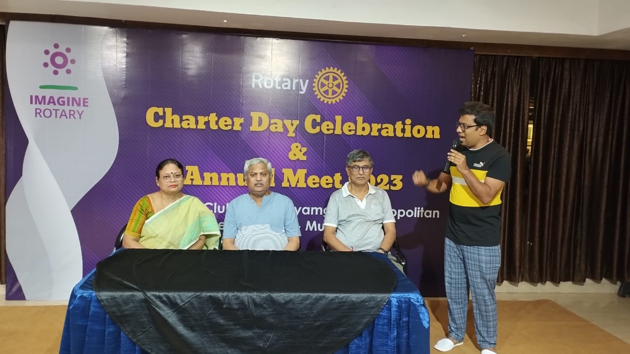 Project-"Charter Day Celebration" - Rotary Club of Madhyamgram Metropolitan